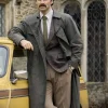 Aidan Turner TV Series Rivals S01 Declan O’ Hara Grey Cotton Trench Coat