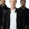 Alfie Allen TV Series The Institute 2026 Nolan Reeves Black Suede Jacket