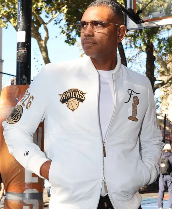 Allan Houston New York Knicks Finals Champions Jacket