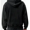 Amir Rodale TV Series A Different World 2026 Jordan Aaron Hall Black Hooded Jacket Back View