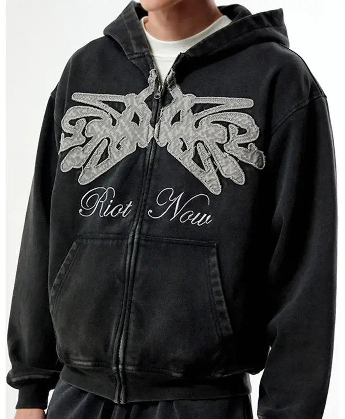 Amir Rodale TV Series A Different World 2026 Jordan Aaron Hall Black Hooded Jacket