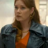 Amy Adams Klara and the Sun Black Leather Coat