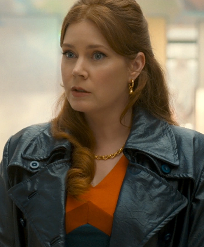 Amy Adams Klara and the Sun Black Leather Coat