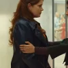 Amy Adams Movie Klara and the Sun 2026 Chris Black Leather Trench Coat