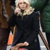 AnnaSophia Robb Movie I Play Rocky 2026 Sasha Black Wool Coat
