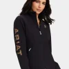 Ariat Cheetah Print Black Jacket