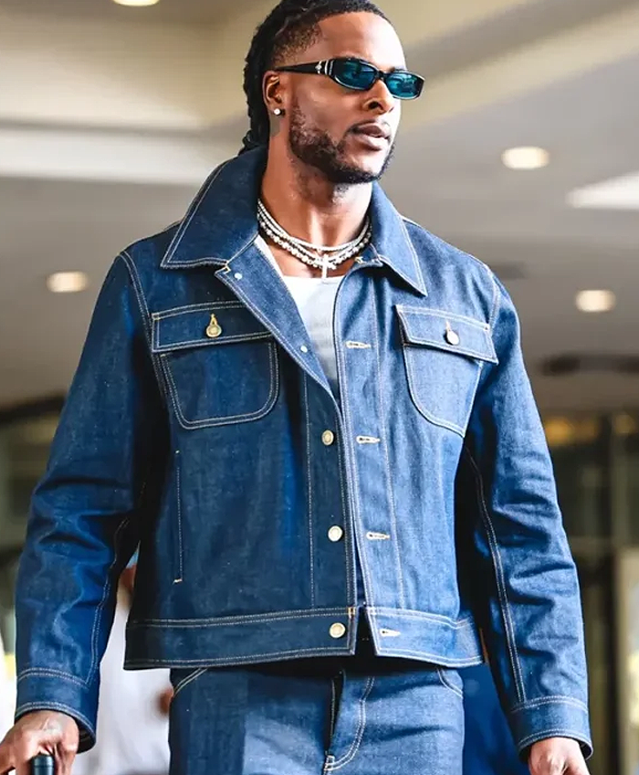 Arriving Davante Adams Denim Jacket