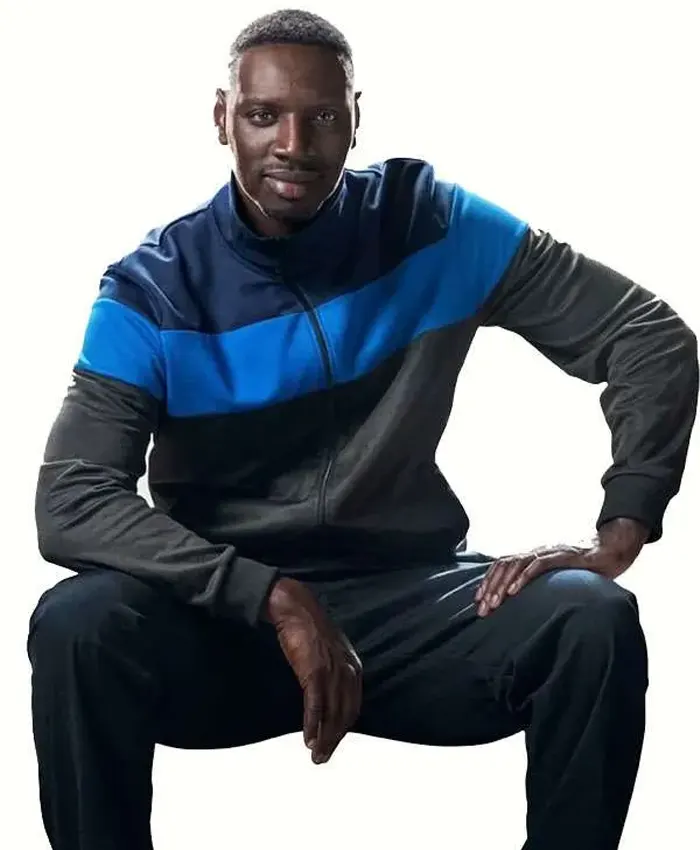 Assane Diop Lupin Season 3 Track Jacket For Sale