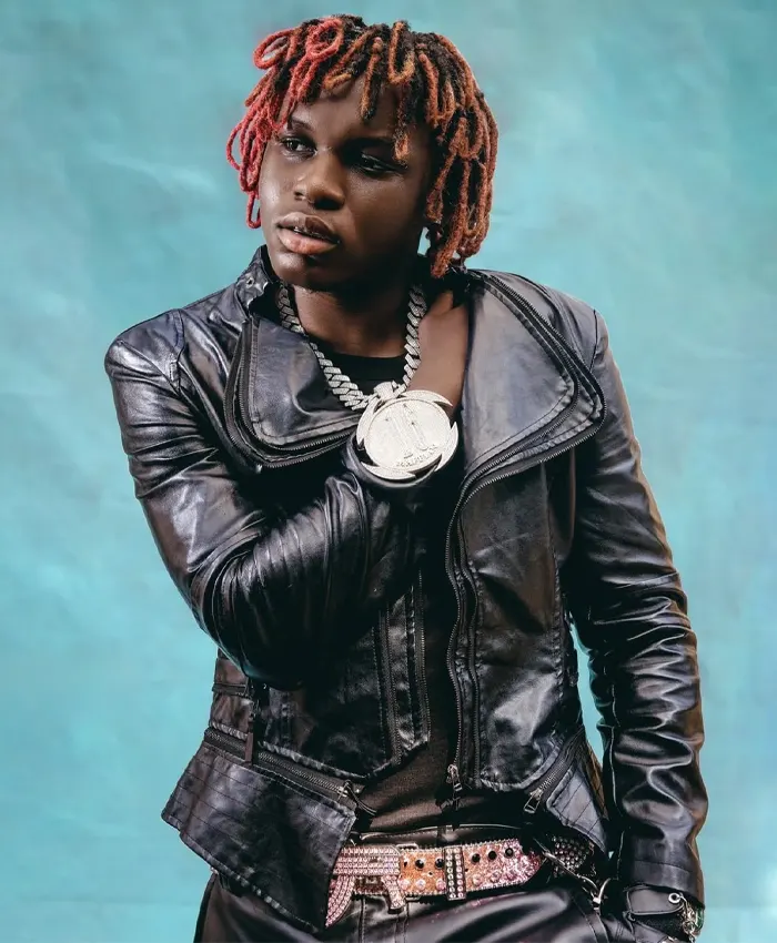 Ayo Maff Black Biker Leather Jacket