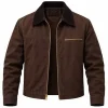 Baye McPherson TV Series Heartland 2026 Katie Fleming Morris Brown Cotton Jacket