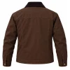 Baye McPherson TV Series Heartland 2026 Katie Fleming Morris Brown Cotton Jacket Back