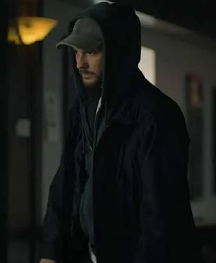 Ben Barnes TV Series The Institute 2026 Tim Jamieson Black Cotton Jacket