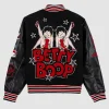 Betty Boop x Shoe Palace 2026 Wool with Leather Sleeves Varsity Jacket