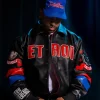 Big-Sean-Detroit-Pistons-x-Pelle-Pelle-leather-Bomber-Jacket