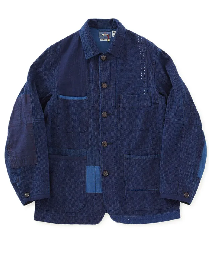Blue Japan 1970s Work Jacket