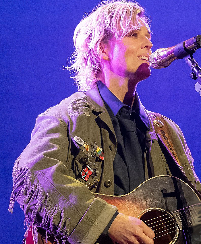 Brandi Carlile All Things Go Festival 2026 Green Cotton Jacket On Sale Front
