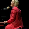 Brandi Carlile Red And Rocks Amphitheatre 2026 Red Blazer On Sale Back View