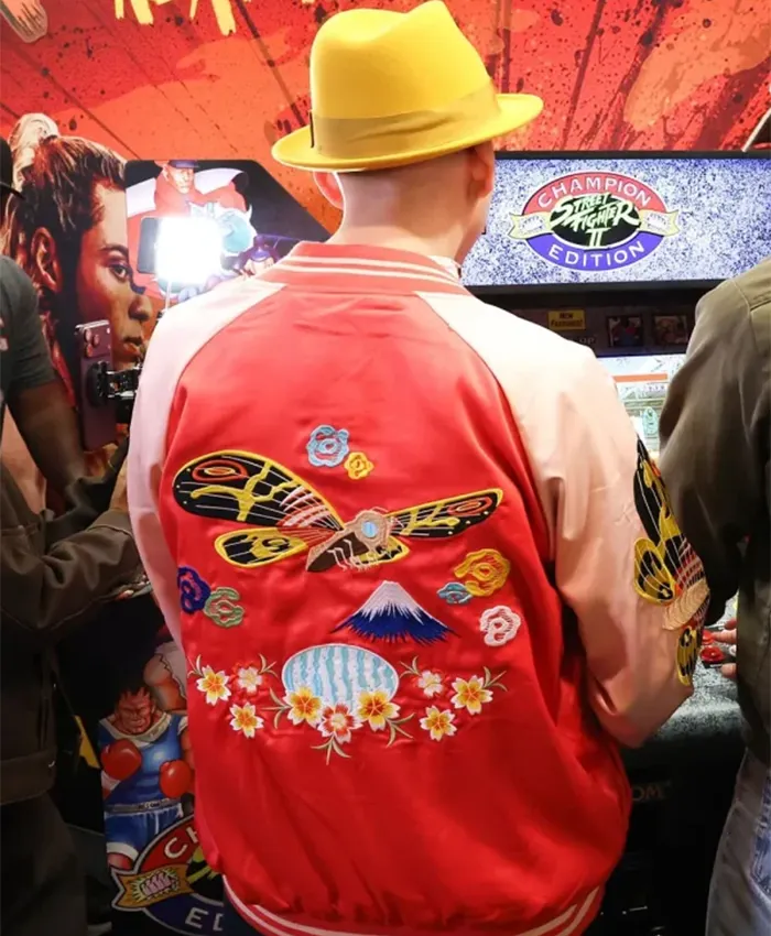 Brian Firkus Movie Street Fighter 2026 Premiere Varsity Jacket
