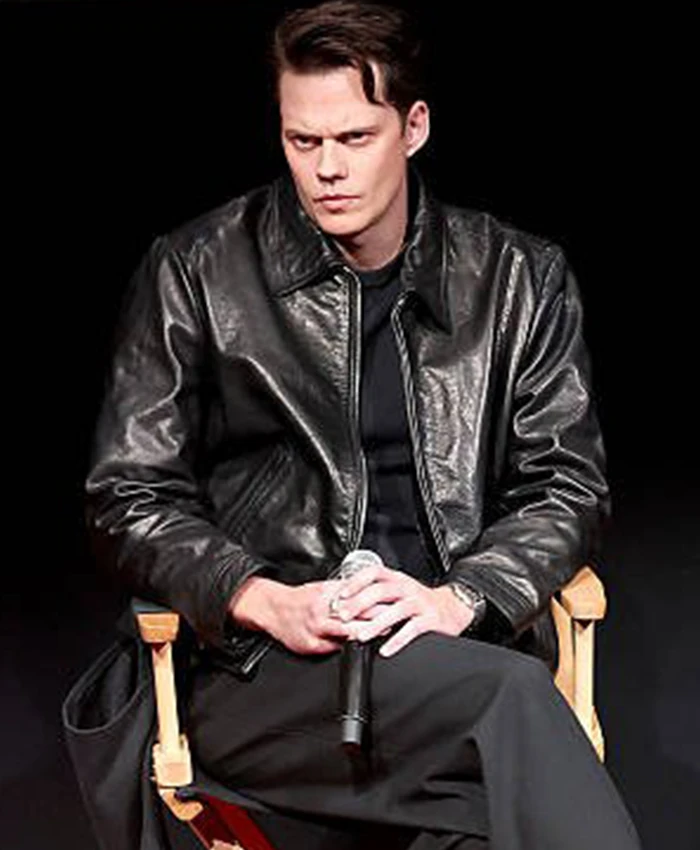 Buy-Bill-Skarsgard-Promotional-Event-Black-Jacket