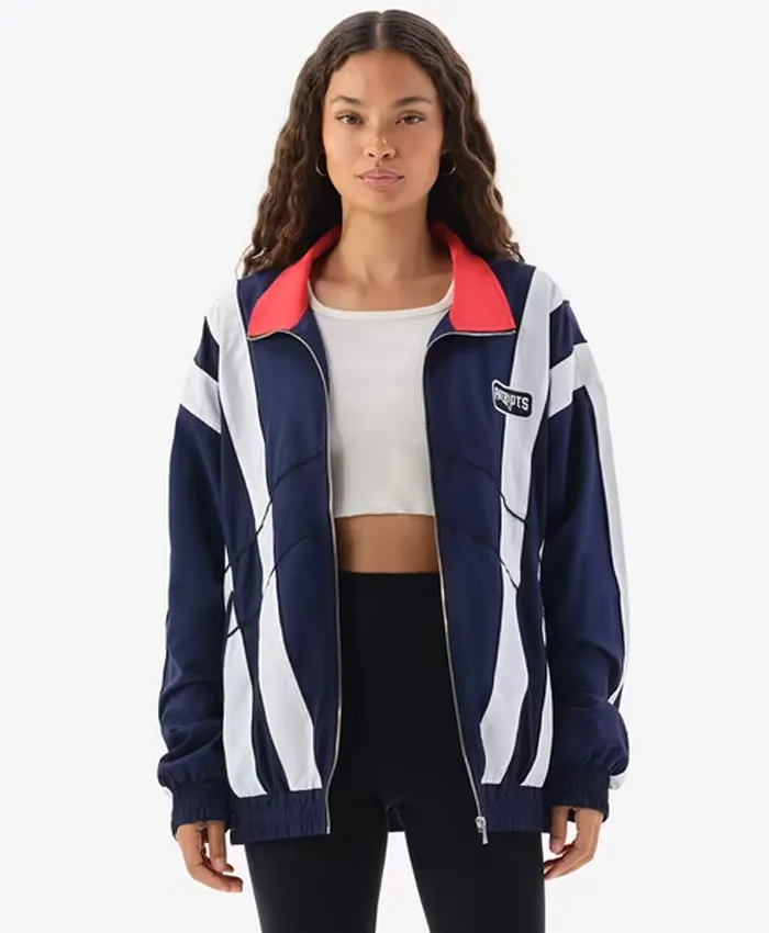 Buy-New-England-Patriots-Off-Season-x-NFL-Womens-Navy-Windbreaker-Jacket-Full-Zip-Up