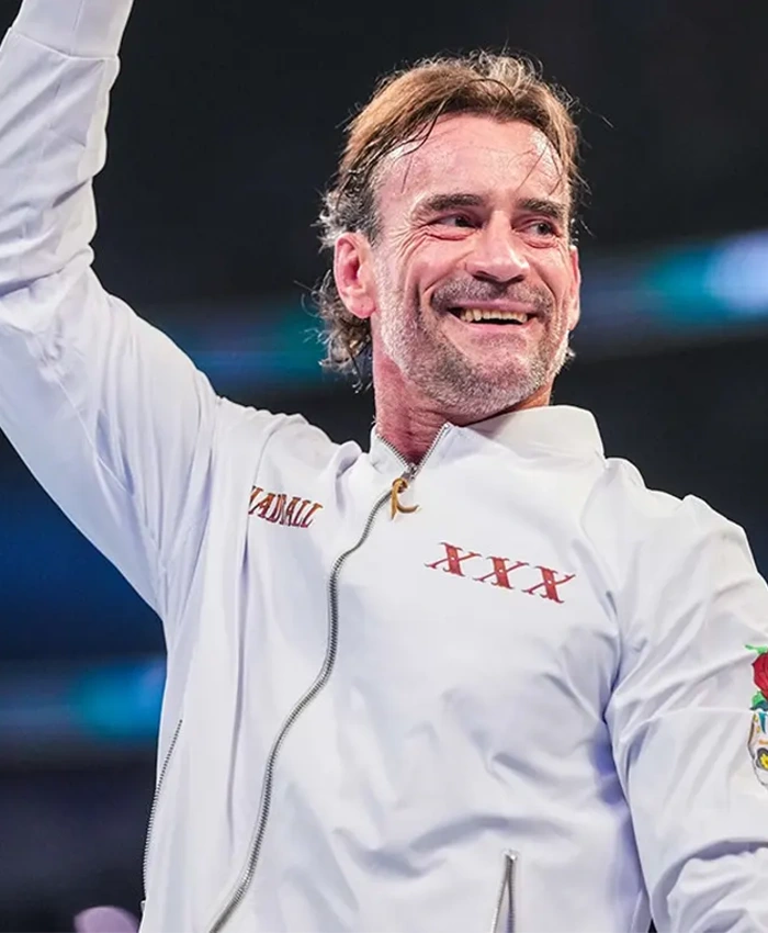 CM Punk Money in the Bank 2026 'Chadball' White Jacket On Sale