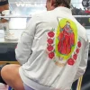 CM Punk Money in the Bank 2026 ‘Chadball’ White Jacket On Sale Back View
