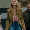 Carrie S01 Heather Graham Suede Jacket