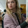 Carrie S01 Summer H. Howell Pink Denim Jacket