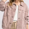 Carrie White TV Series Carrie 2026 Summer H. Howell Pink Denim Trucker Jacket