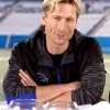Chad Powers S02 Russ Holliday Black Track Jacket