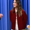 Chef Meredith Hayden The Tonight Show Starring Jimmy Fallon 2026 Maroon Jacket