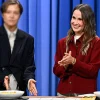 Chef Meredith Hayden The Tonight Show Starring Jimmy Fallon 2026 Maroon Jacket Front View