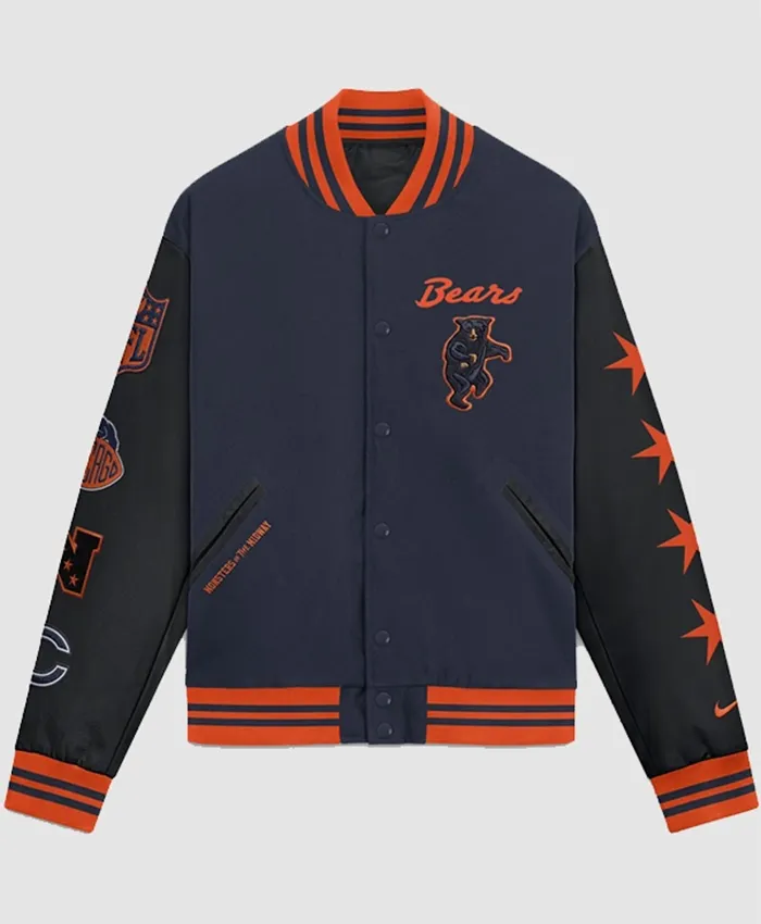 Chicago Bears Nike 2026 Rivalries Varsity Jacket