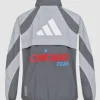 Chicago Marathon 2026 Adidas Grey Full-Zip Jacket On Sale Back View