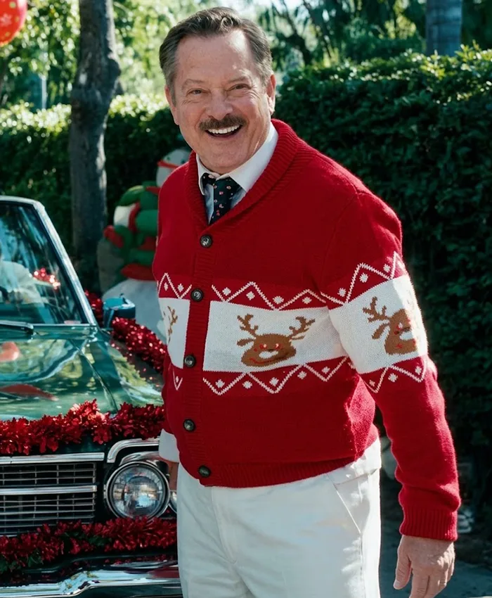 Christmas at the Kringles Thomas Lennon Christmas Cardigan
