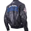 Close-view-of-MLB-Los-Angeles-Dodgers-Mens-Pro-Premium-Heavy-Black-Leather-Bomber-Jacket