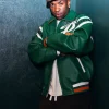 Close-view-of-Pelle-Pelle-Soda-Club-78-Vinicius-Junior-Green-Leather-Bomber-Jacket-Sale
