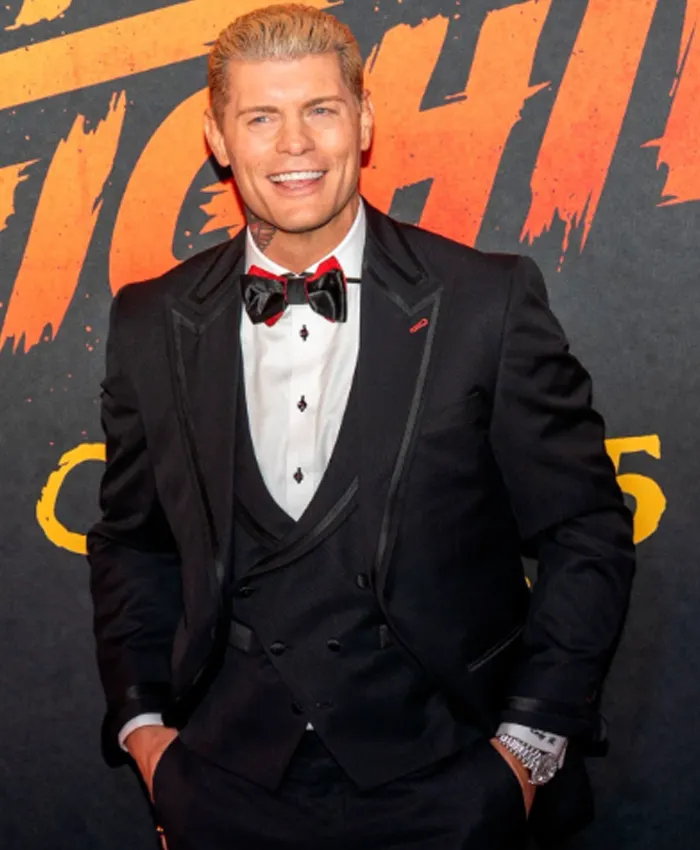 Cody Rhodes Street Fighter Premiere Black Blazer