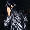 ComplexCon X Playboi Carti Black Hooded Coat
