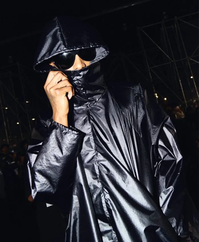 ComplexCon X Playboi Carti Black Hooded Coat