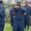 Dallas Mavericks NBA China Games Macao China 2026 Blue Track Jacket
