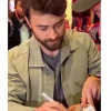 Daniel Radcliffe Interacting with Fans New York City 2026 Green Cotton Jacket