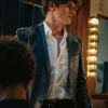 Dante Annunziata Movie Drive-The Pretenders 2026 Amin Baahmed Black Leather Blazer