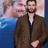 David Corenswet Movie Mr. Irrelevant New York Screening 2026 Brown Blazer