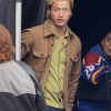 Dean Di Laurentis TV Series Off Campus Stephen Kalyn Brown Wool Jacket