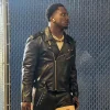Deebo Samuel NFL San Francisco 49ers 2026 Black Leather Biker Jacket
