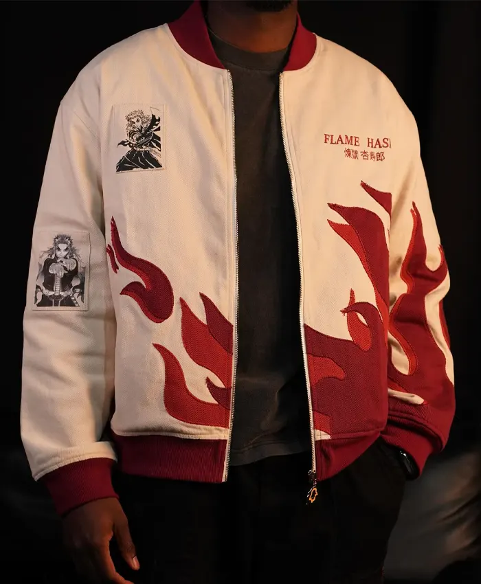 Demon Slayer Rengoku Bomber Jacket