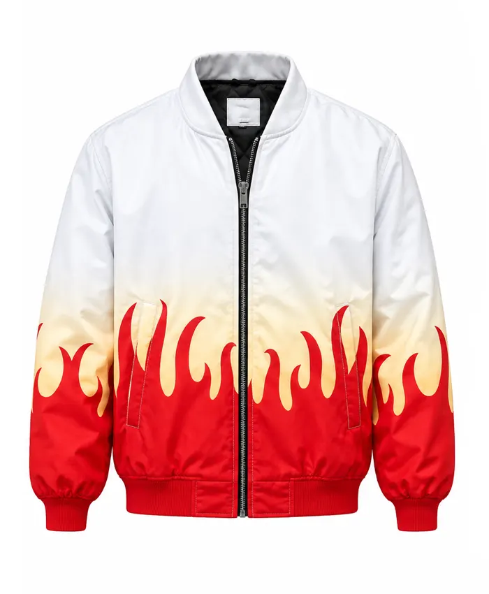Demon Slayer Rengoku Zipper Jacket