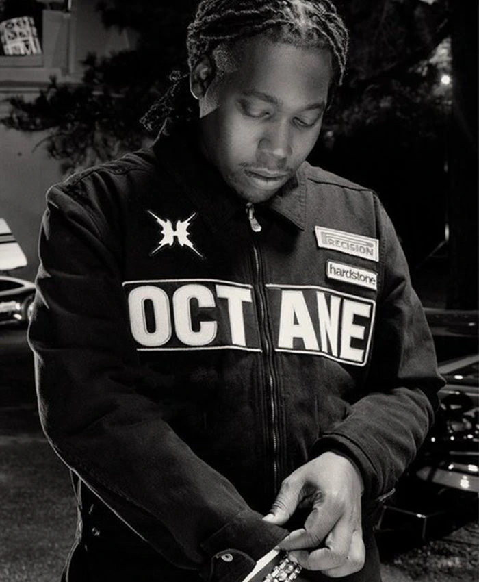 Don Toliver Octane World Tour Black Jacket