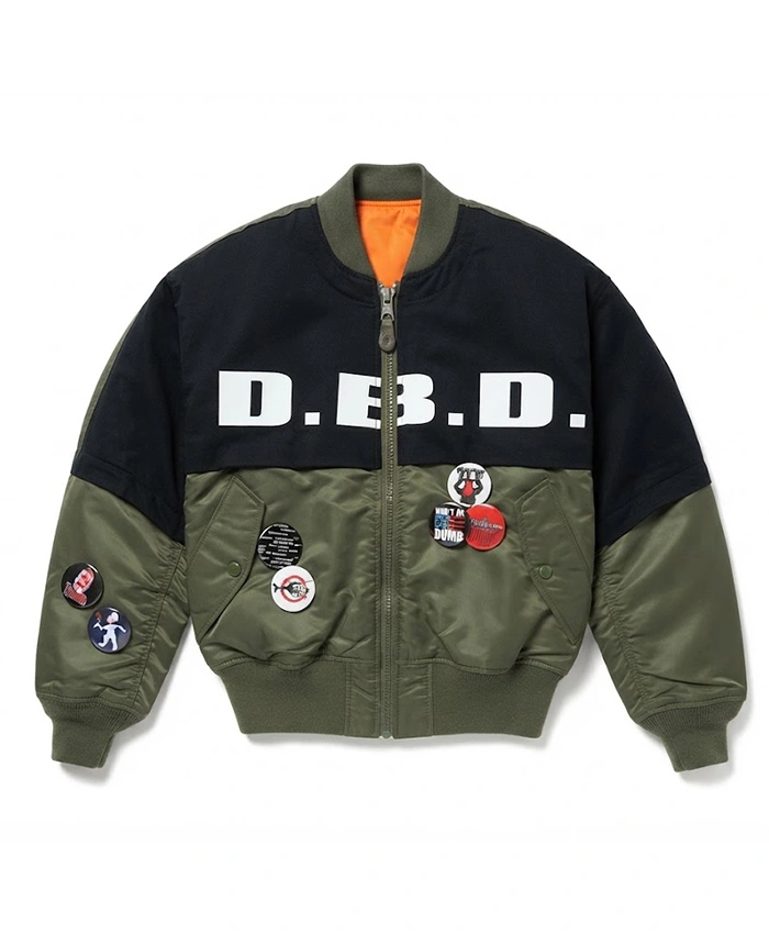 Don't Be Dumb (D.B.D.) Bomber Jacket